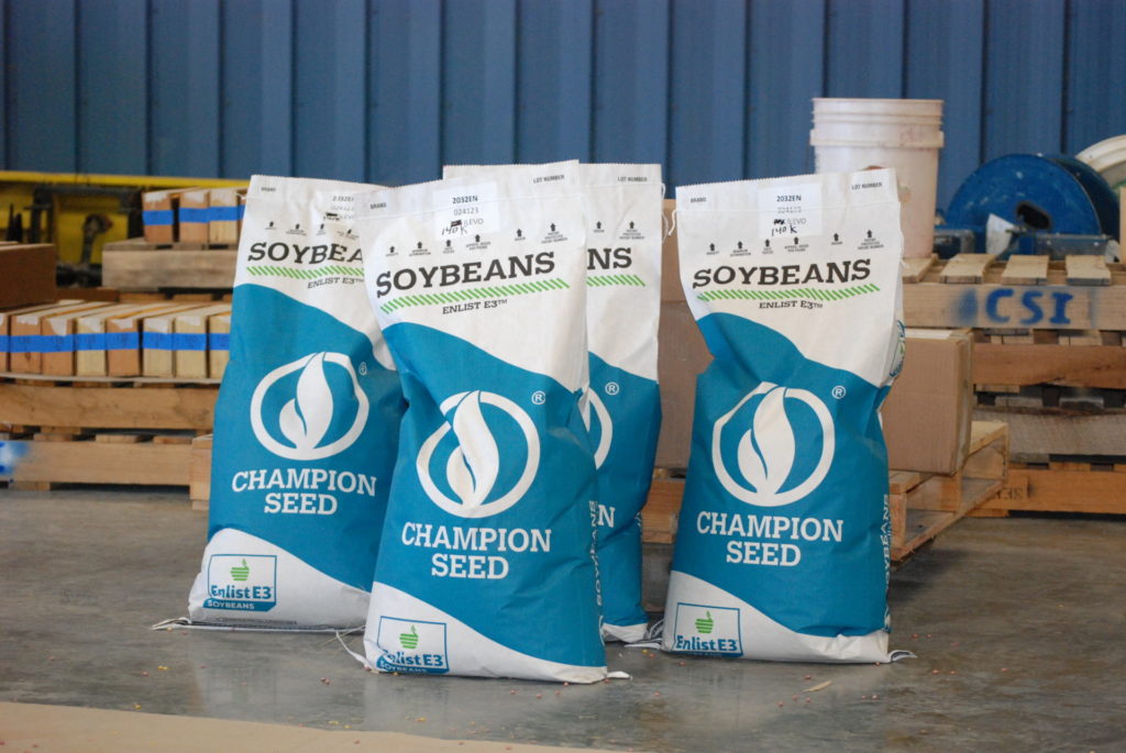 Champion Seed Soybean Seed Bags