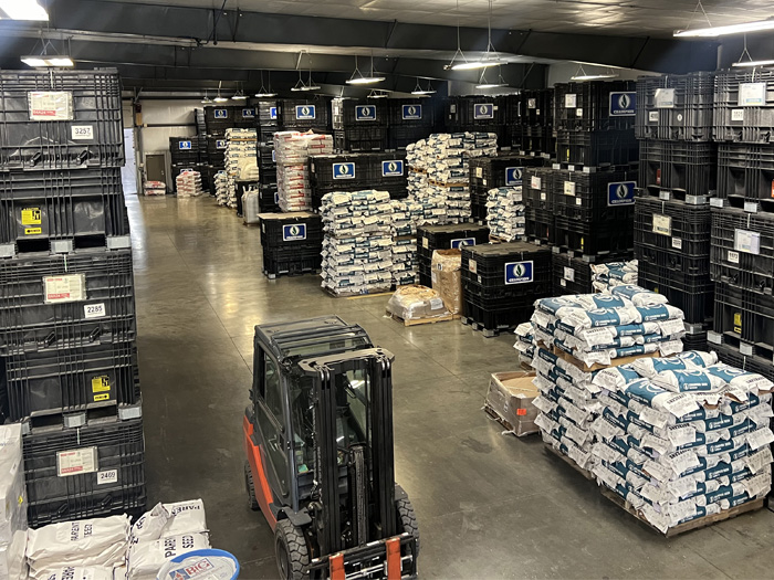 Champion Seed warehouse